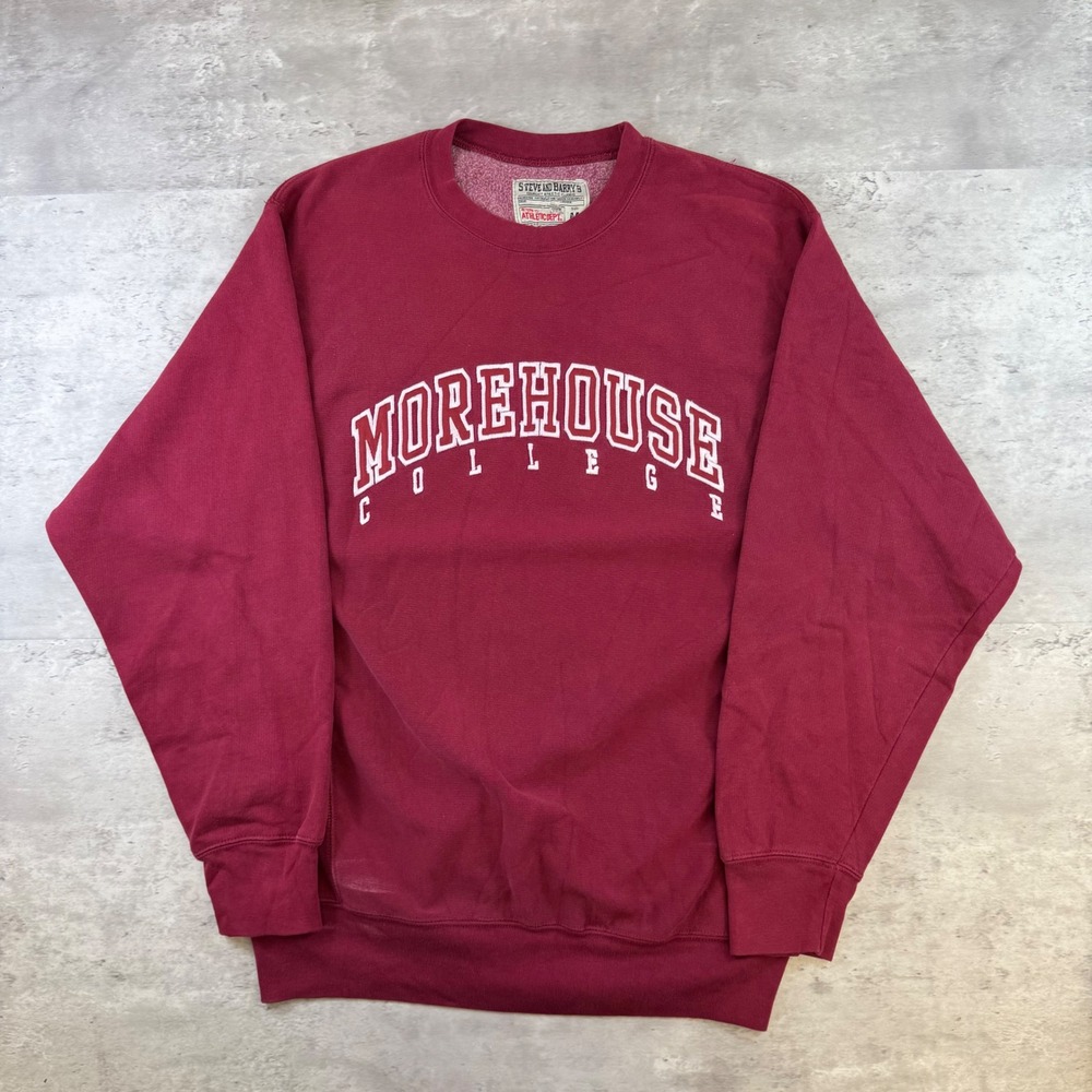 Steve and Barrys Morehouse College Sweatshirt Maroon Mens Medium